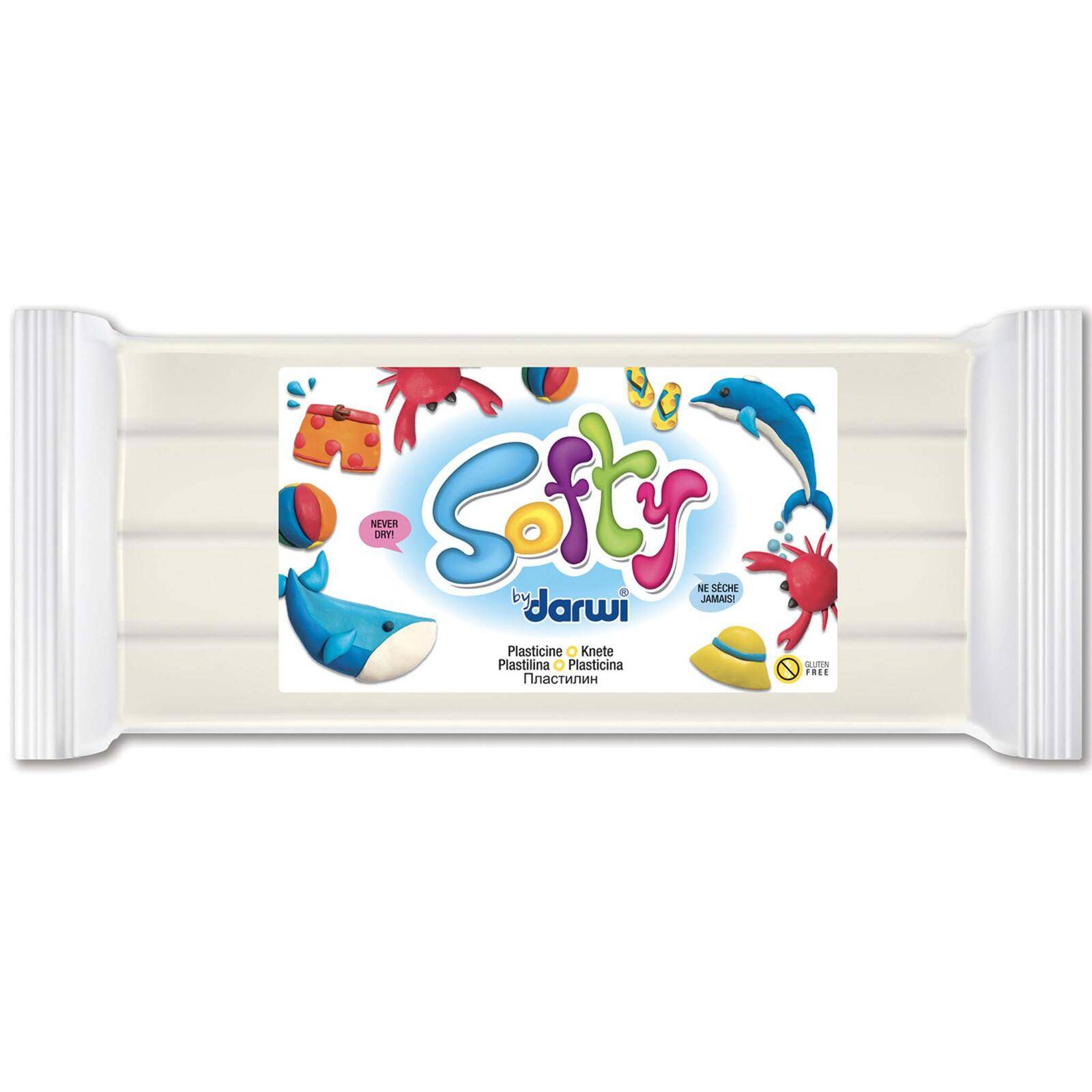Avenue Mandarine Knete Softy weiss 0.5 kg