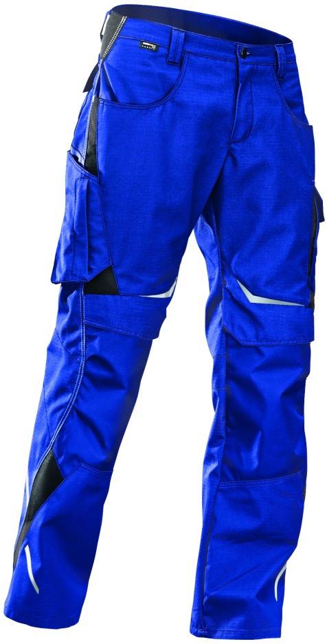 Pulsschlag Damen Bundhose High kornblumenblau-schwarz