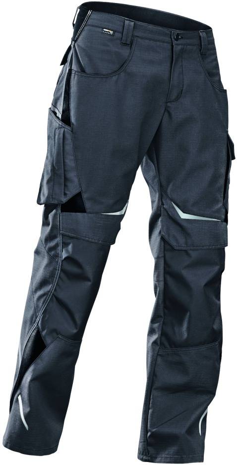 Pulsschlag Damen Bundhose High anthrazit-schwarz