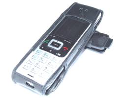 HACO Ledertasche Unify OpenScape DECT S5 Drehclip