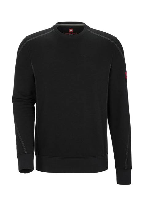 engelbert strauss Sweatshirt cotton slub e.s.roughtough schwarz 4XL