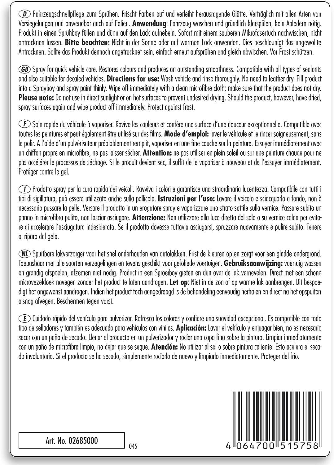 SONAX Quick Detailer 5 L