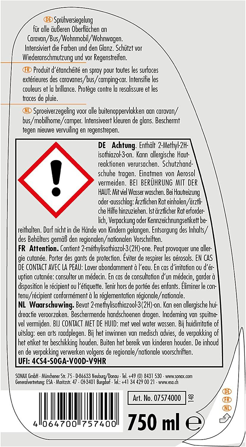 SONAX Caravan SchnellVersiegelung 750 ml