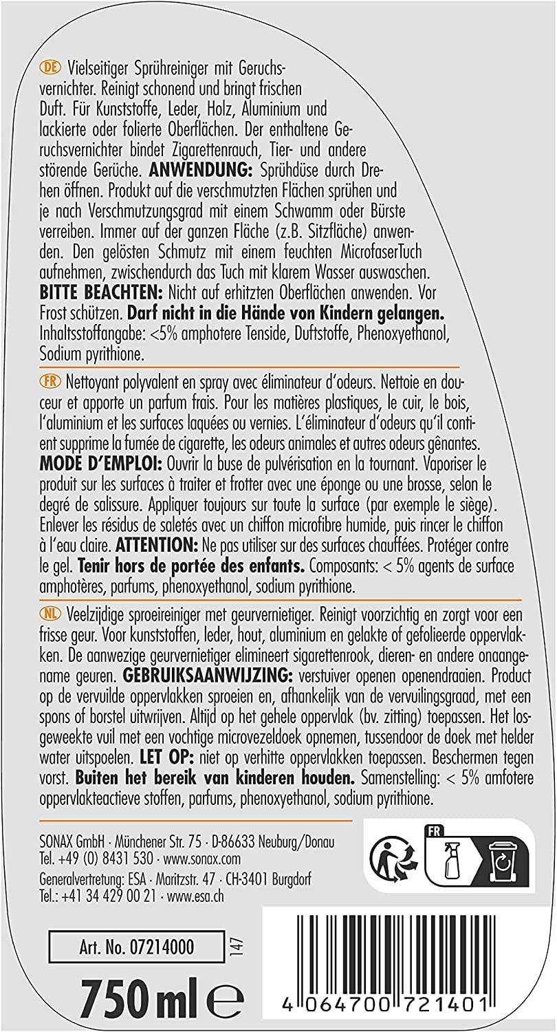 SONAX Caravan InnenReiniger 750 ml