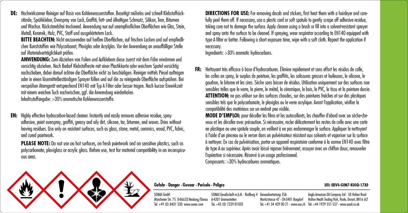 SONAX PROFILINE Stain Ex 1 L