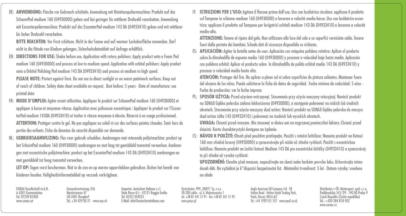 SONAX PROFILINE OS 02-06 1 L