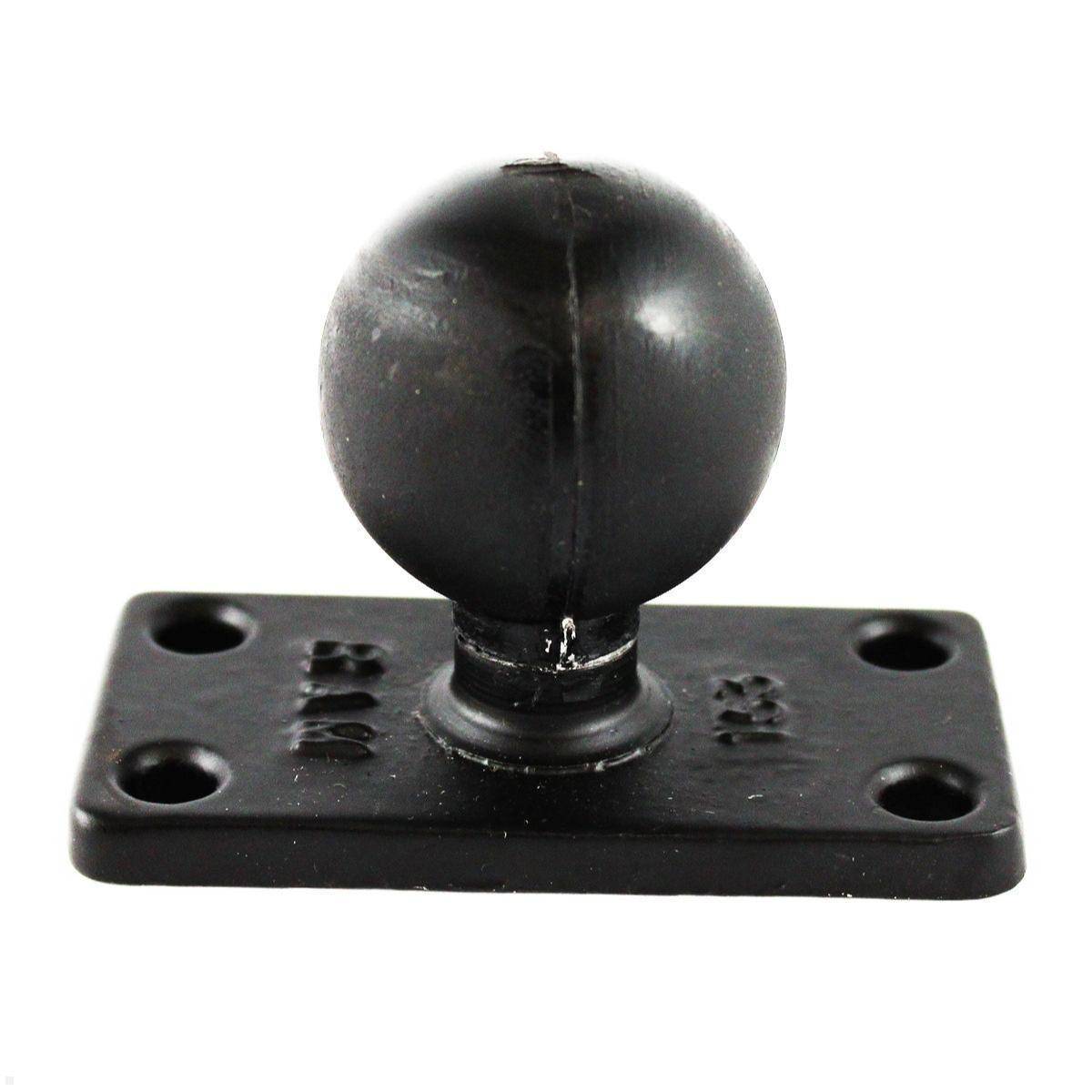 RAM Mounts Basisplatte rechteckig 38,1 x 76,2 mm mit C-Kugel (RAM-202U-153)