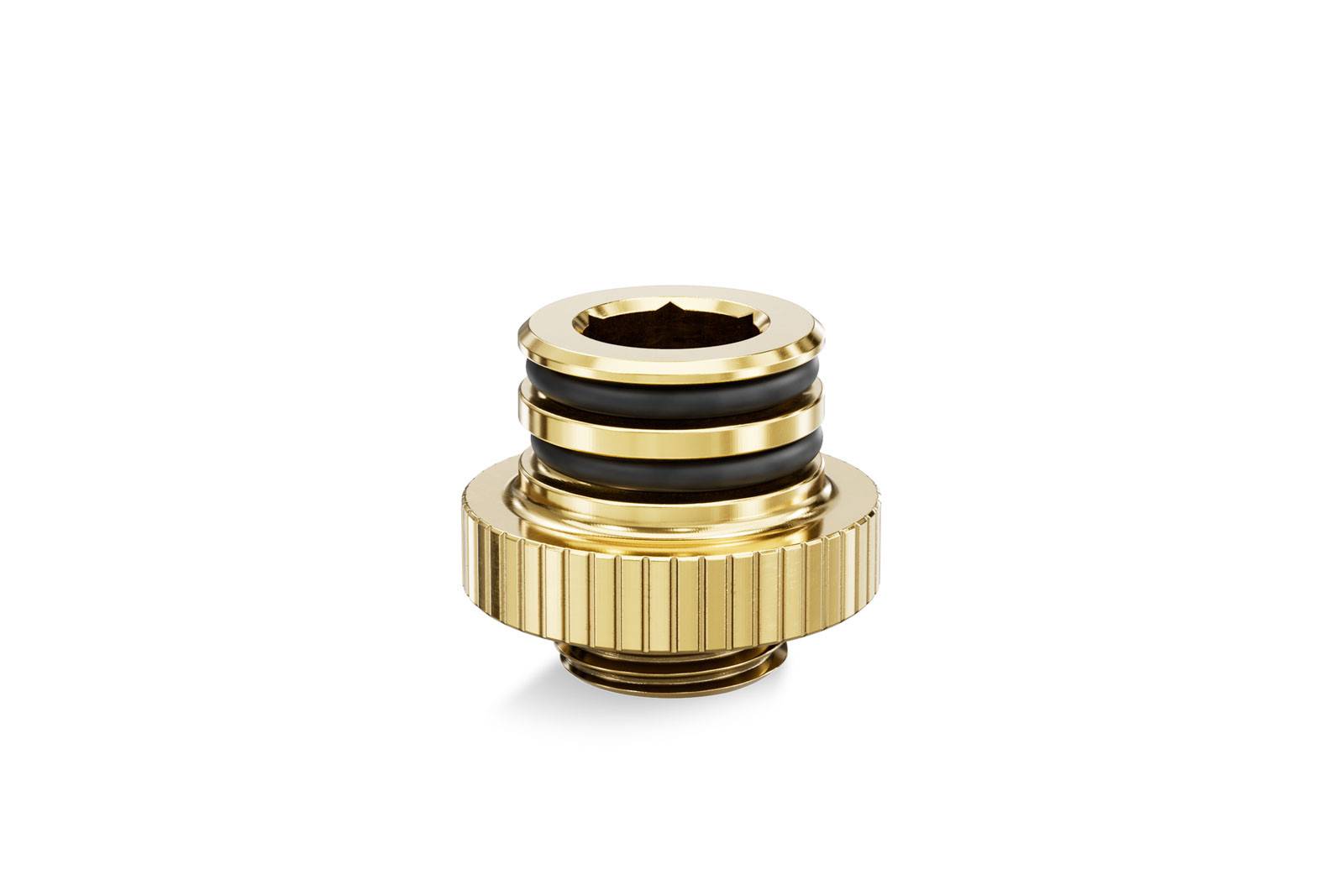 EK Water Blocks EK-Quantum Torque Push-In Adapter M 7 - gold - Gold