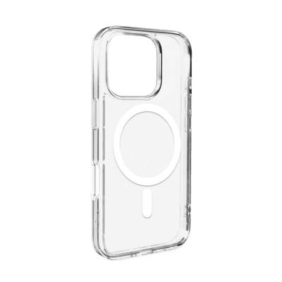 Puro Lite Mag MagSafe Silikonhülle iPhone 16 Pro – transparent