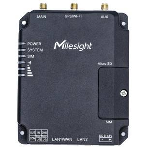 Milesight IoT Ind. Cellular Router UR32 GPS UR32-L04EU-G - Router - 0,1 Gbps - P