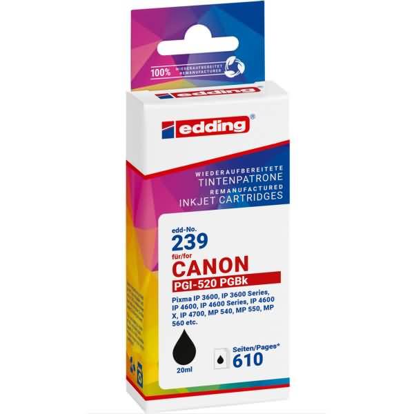 Tintenpatrone ersetzt Canon PGI-520 black (Text)