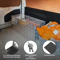 Aluminium-Werkzeugkasten 70L - Groß Aluminium-Werkzeugkasten 70L - Groß