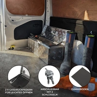 Aluminium-Werkzeugkasten 60L - Medium Aluminium-Werkzeugkasten 60L - Medium