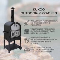 KuKoo Outdoor Pizzaofen & Allwetterschutz KuKoo Outdoor Pizzaofen & Allwetterschutz