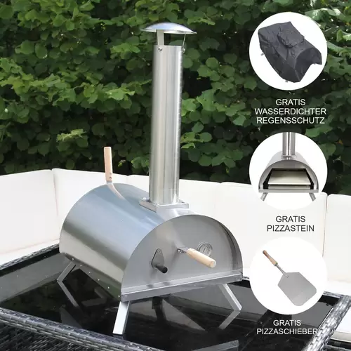 Tisch-Pizzaofen Steinbackofen Pellets Tisch-Pizzaofen Steinbackofen Pellets