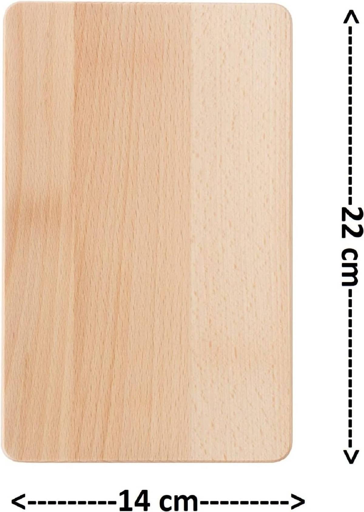 KESPER | Frühstücksbrettchen | 6er Pack | Birkenholz | Holz Schneidbrett für den täglichen Gebrauch | ideal zum servieren von Speisen