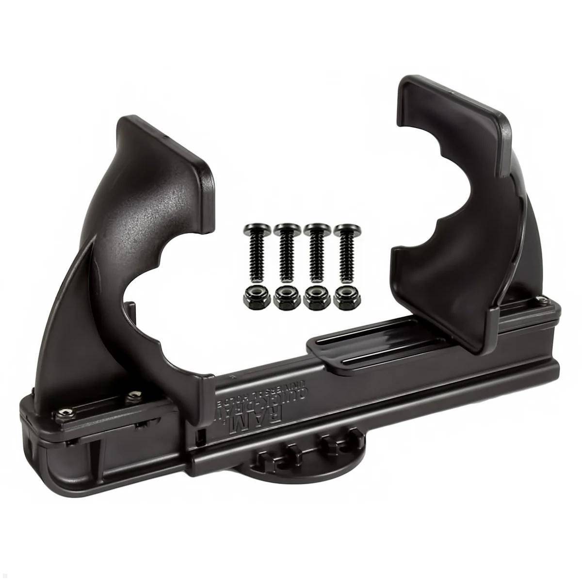 RAM Mounts Quick-Draw Universal Scanner-Halter - AMPS 4-Lochmuster - Schrauben-S...
