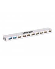Tripp 10-Port USB 3.0 / 2.0 Combo Hub Charging 2 & 8 Ports 2 x SuperSpeed + 8 x Desktop