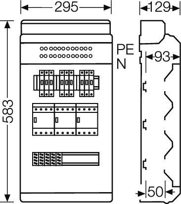 Hensel Ladeverteiler KV EV 11kW 3100