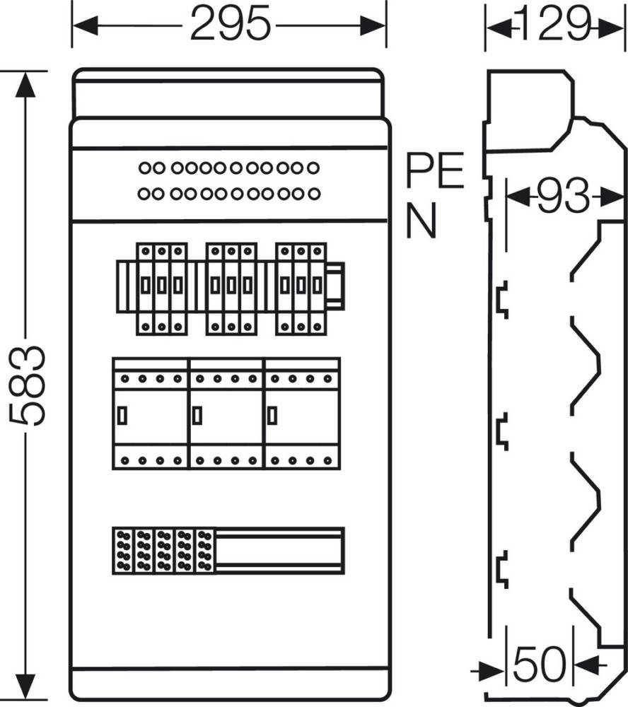 Hensel Ladeverteiler KV EV 11kW 3100