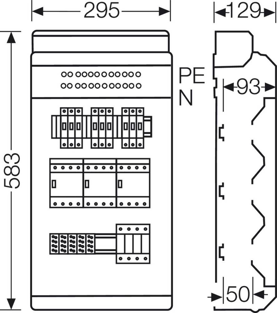 Hensel Ladeverteiler KV EV 11kW 3101