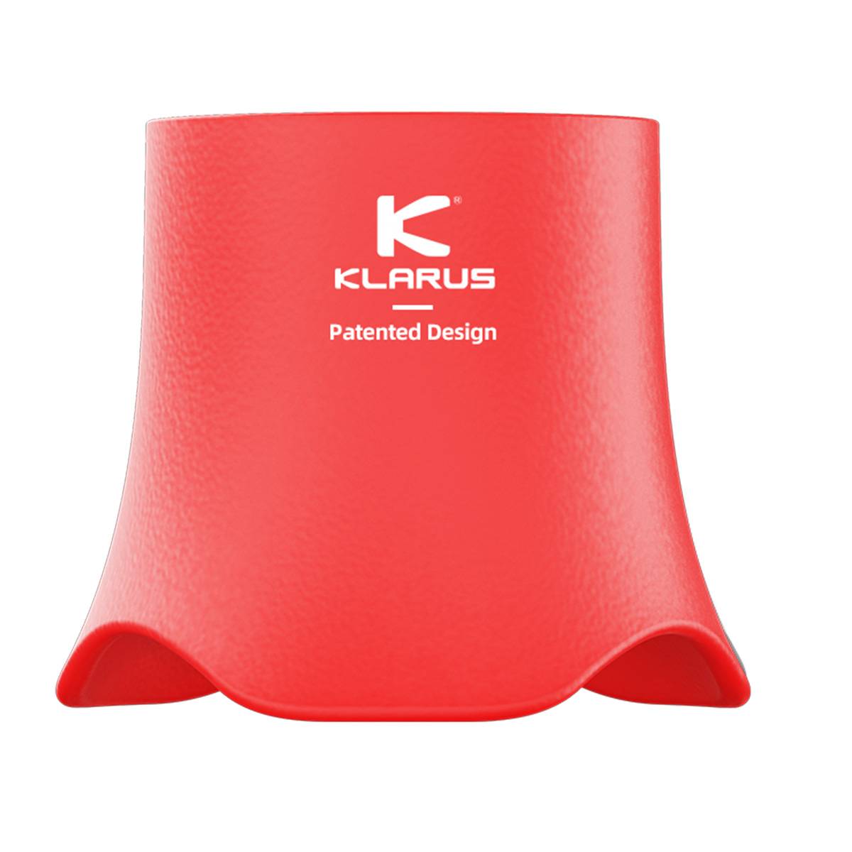 Klarus KTW 5 Silikonaufsatz für Taschenlampen als Warnaufsatz - Rot