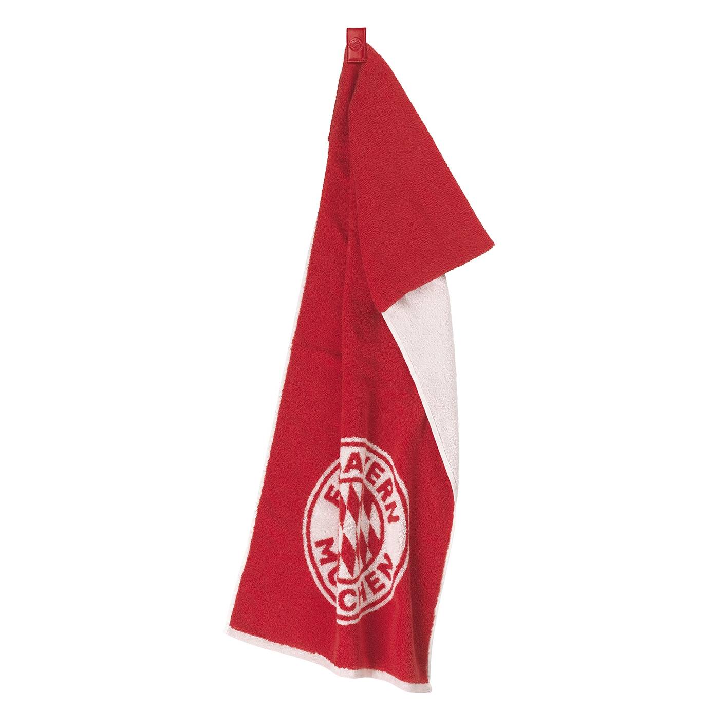 Stryve | Towell + | Sporthandtuch mit Tasche | Magnetclip | Offizielle FC Bayern Edition | bekannt aus Die Höhle der Löwen | ideal für Fitness und