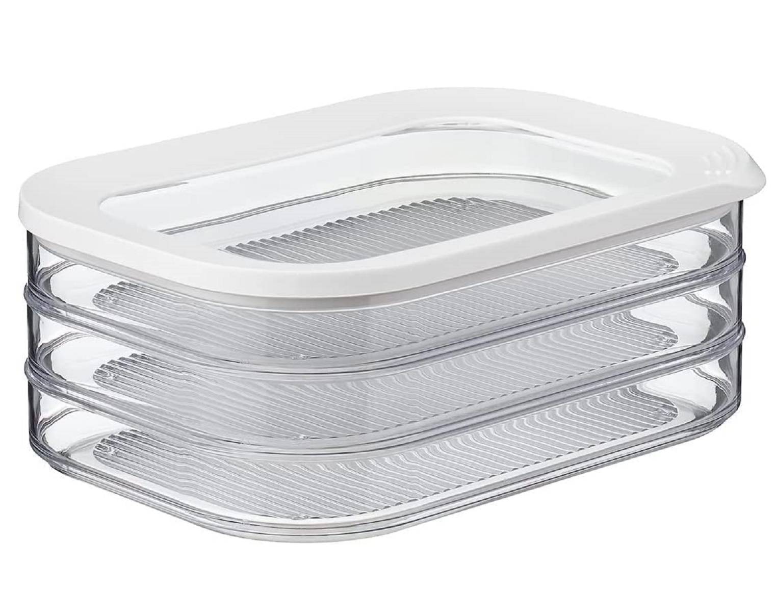 Mepal | Modula Vorratsdose Set | Frischhaltedosen Starter-Set | spülmaschinenfest | elegant in Weiß | ideal für Lebensmittelaufbewahrung