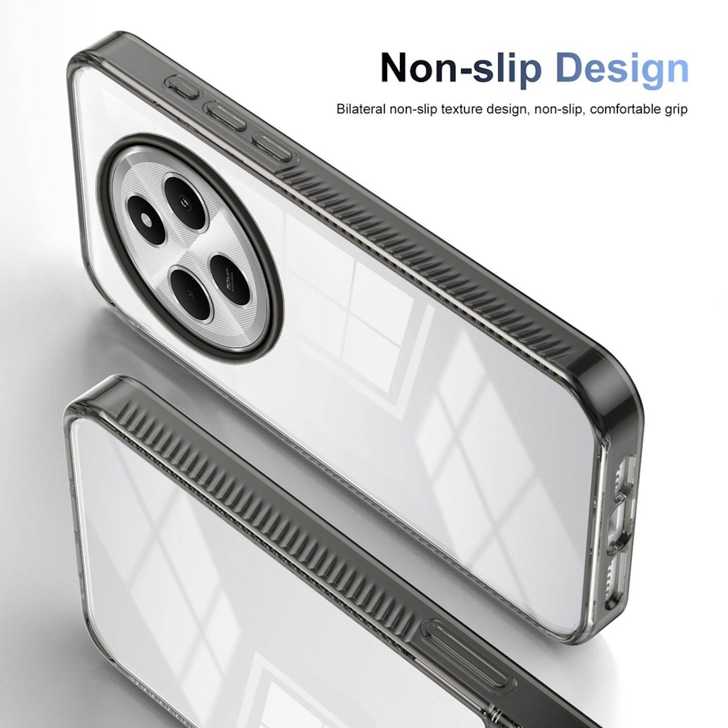 Handyhülle Hybrid für Xiaomi Redmi 17C 4G / 14C 4G Acryl TPU PC Schutz Cover