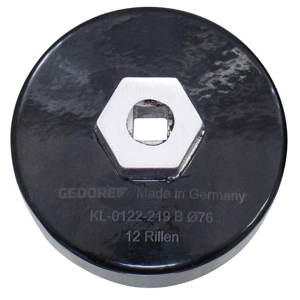 Gedore Ölfilterschlüssel - Durchmesser 76 mm - mit 12 Rillen - Preis per Stück