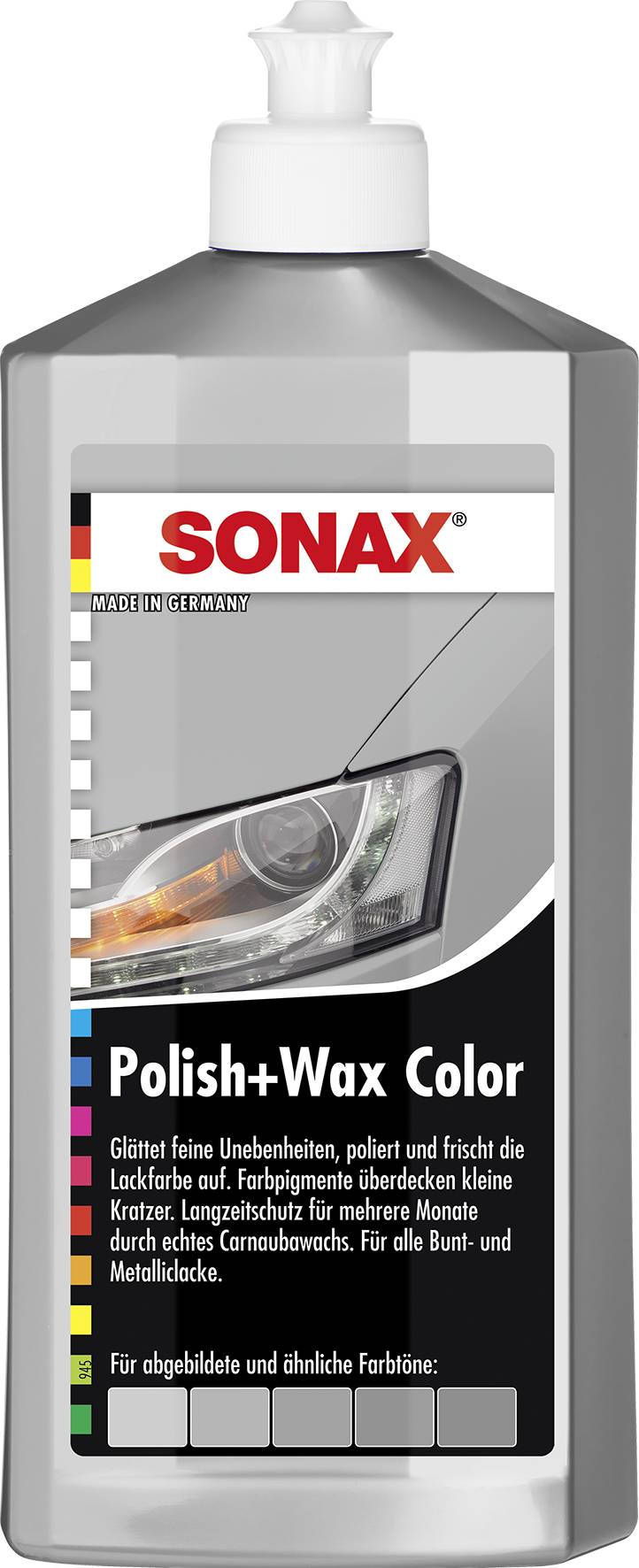 SONAX Polish & Wax Color NanoPro silber/grau 500 ml