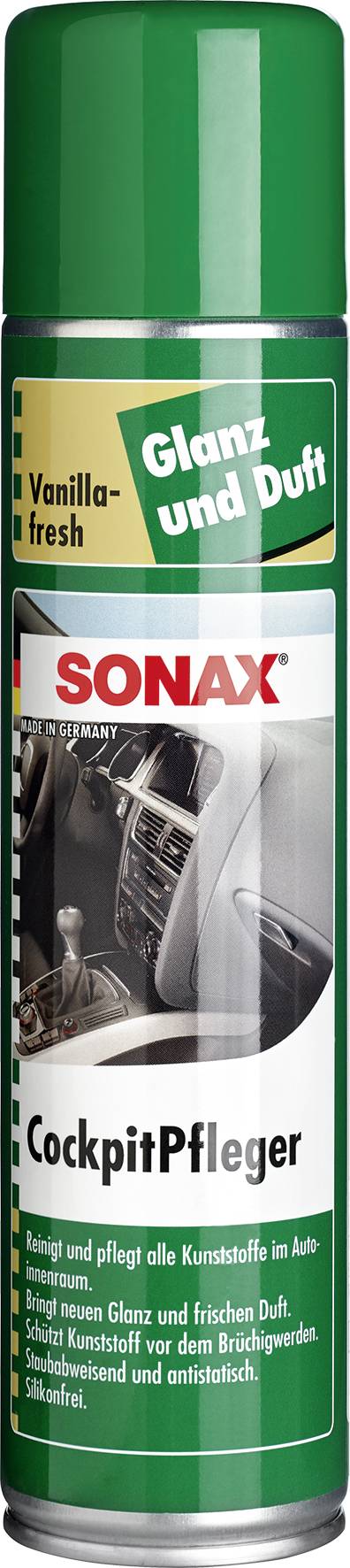SONAX CockpitPfleger Vanilla-fresh 400 ml