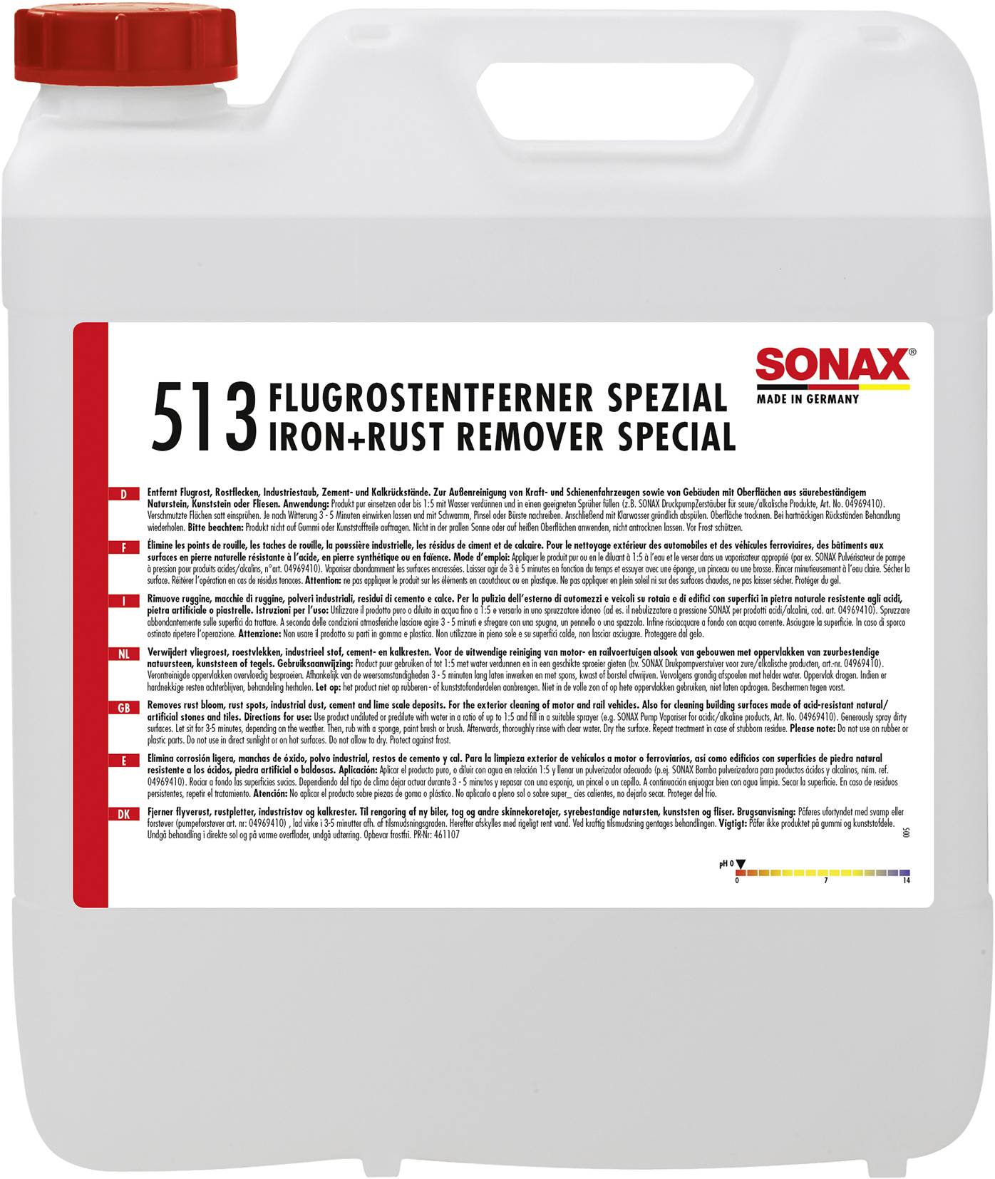 SONAX PROFILINE Flugrostentferner Spezial 10 L