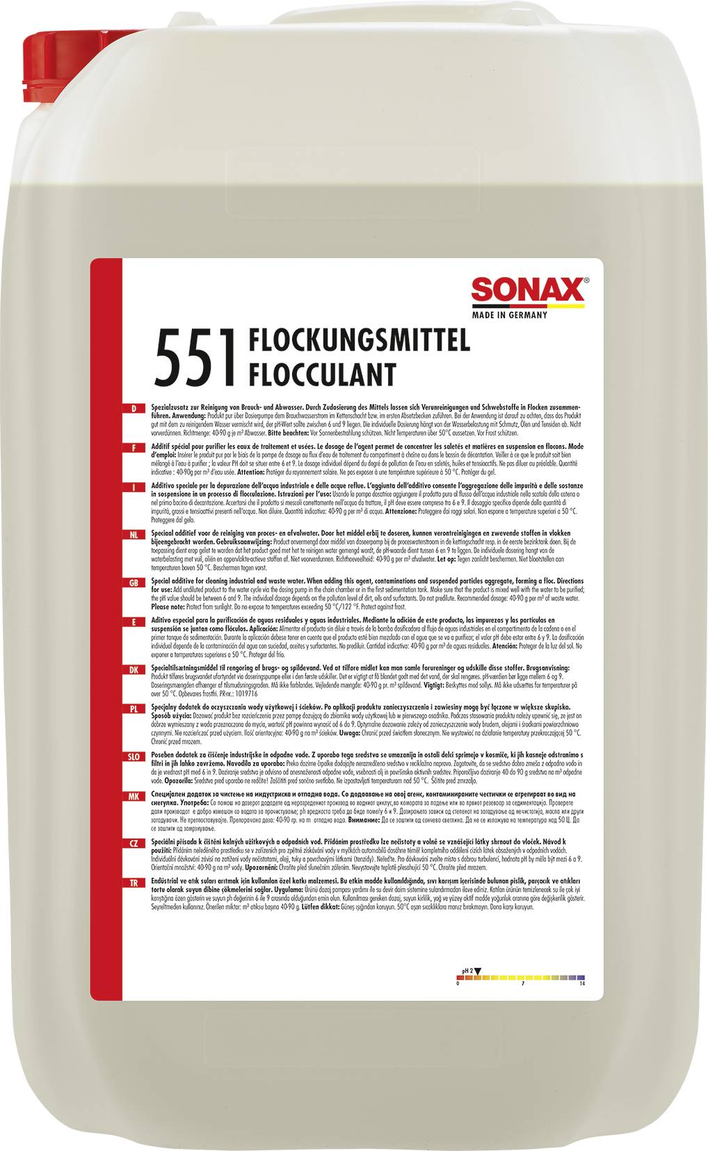 SONAX FlockungsMittel 25 L