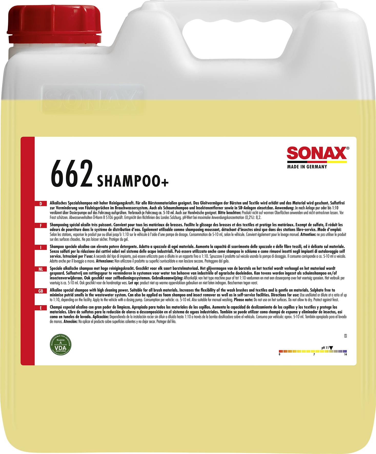 SONAX SX GlanzShampoo 10 L