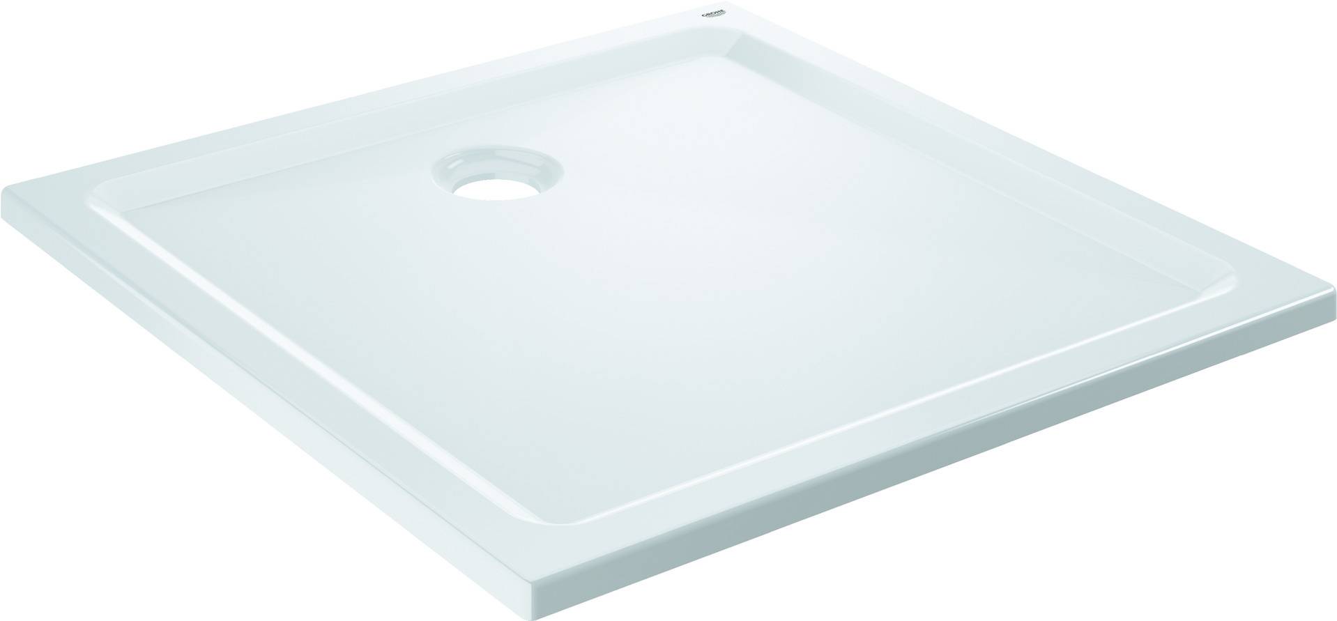 GROHE Acryl Duschwanne 39301, Maße: 900 x 900 mm, Tiefe: 30 mm, alpinweiß