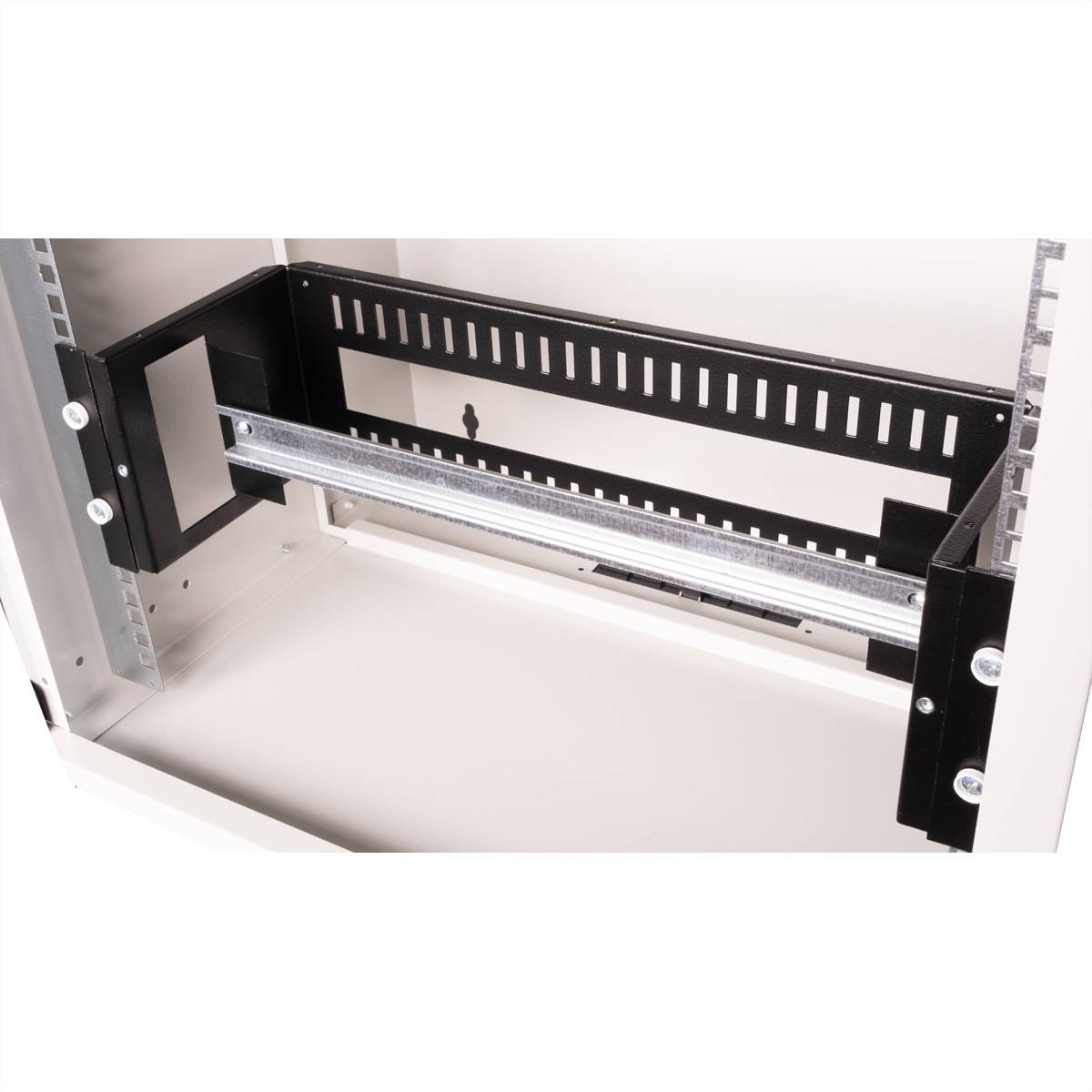 ROLINE 19-Zoll Hutschienenträger 3 HE, 133x482x123 HxBxT