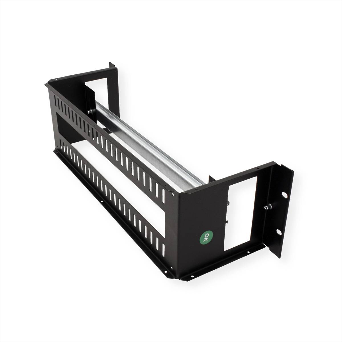 ROLINE 19-Zoll Hutschienenträger 3 HE, 133x482x123 HxBxT