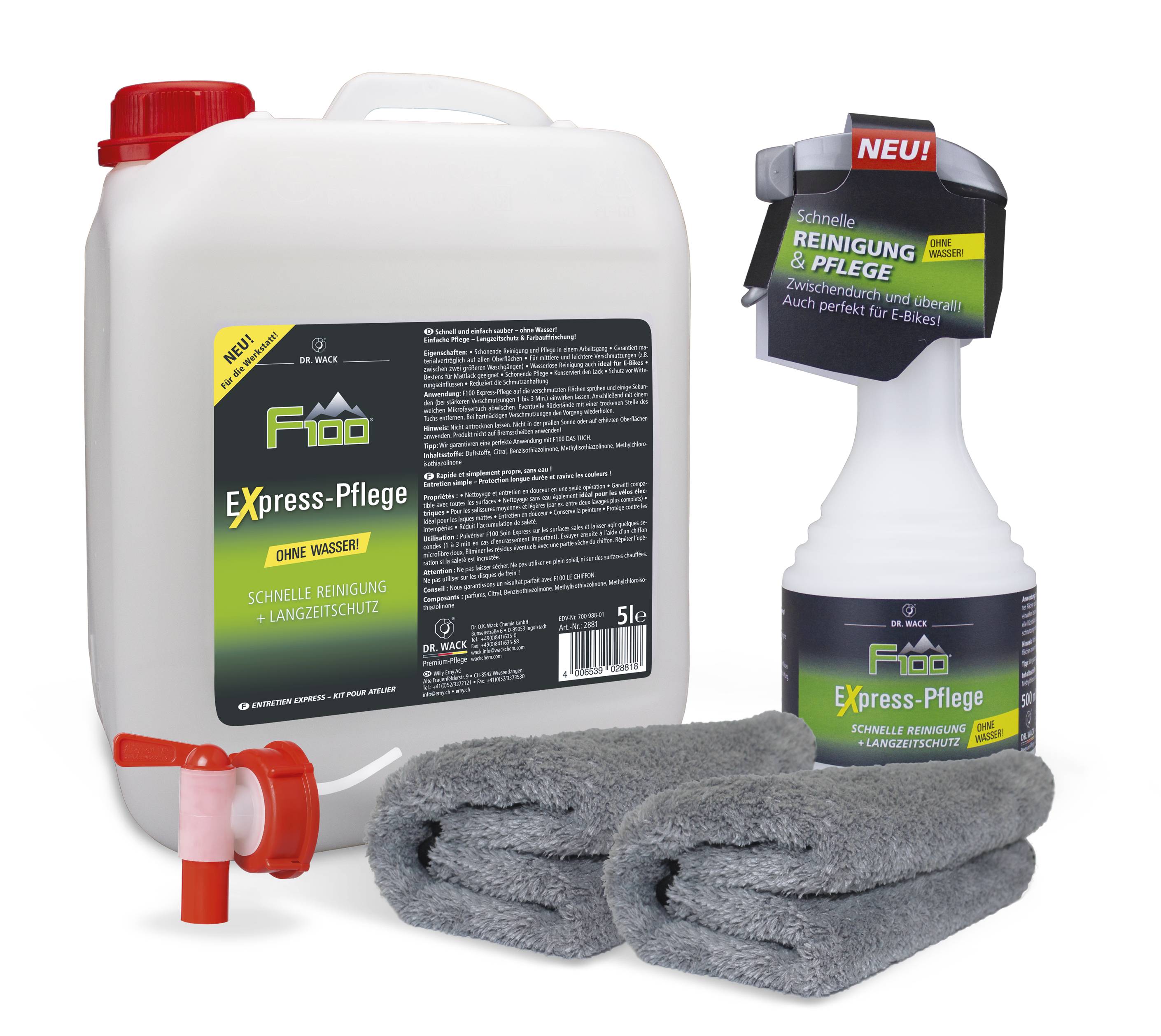 Dr. Wack F100 Express-Pflege Werkstattpaket Set 5500 ml