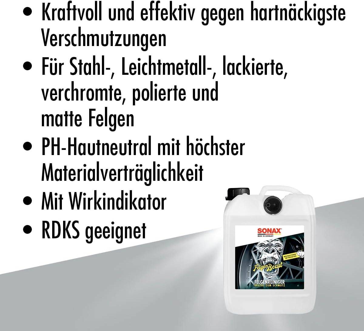 SONAX Felgenreiniger FelgenBeast 5 L