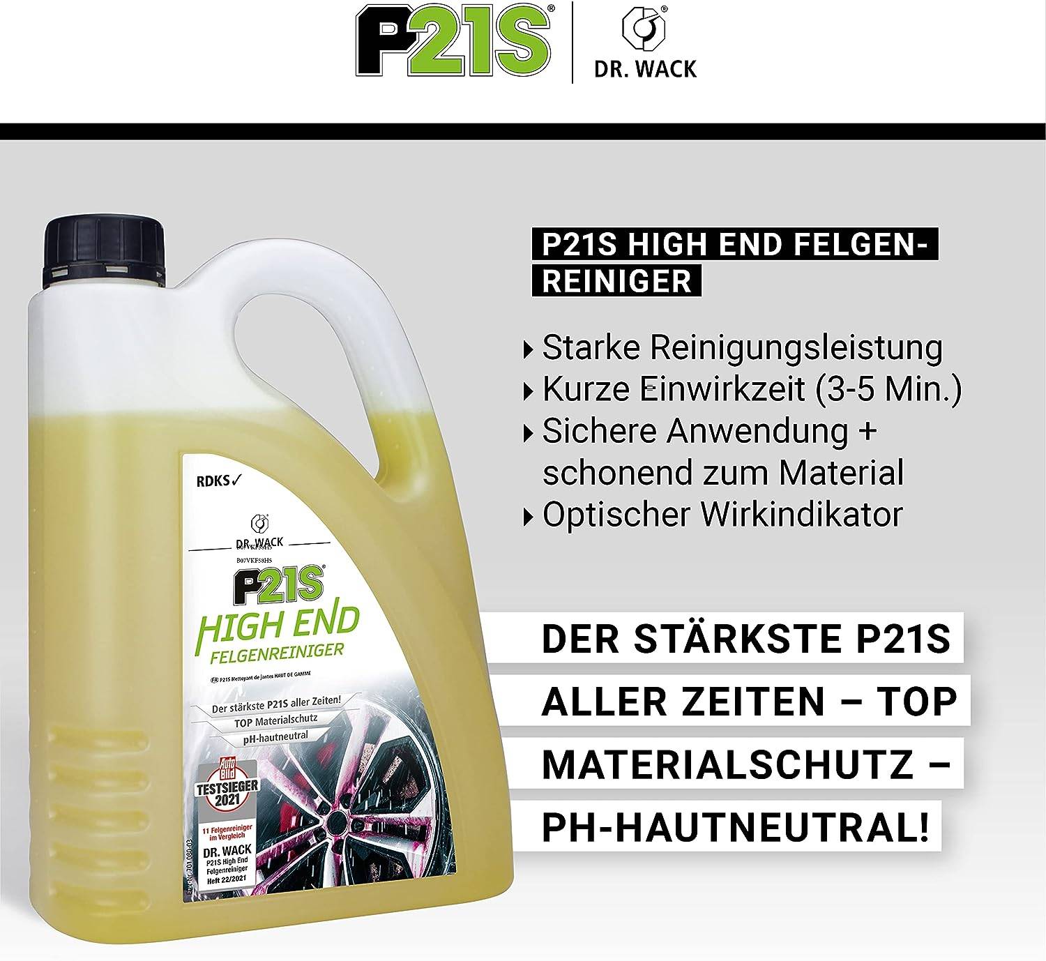 Dr. Wack P21S High End Felgenreiniger 2 L