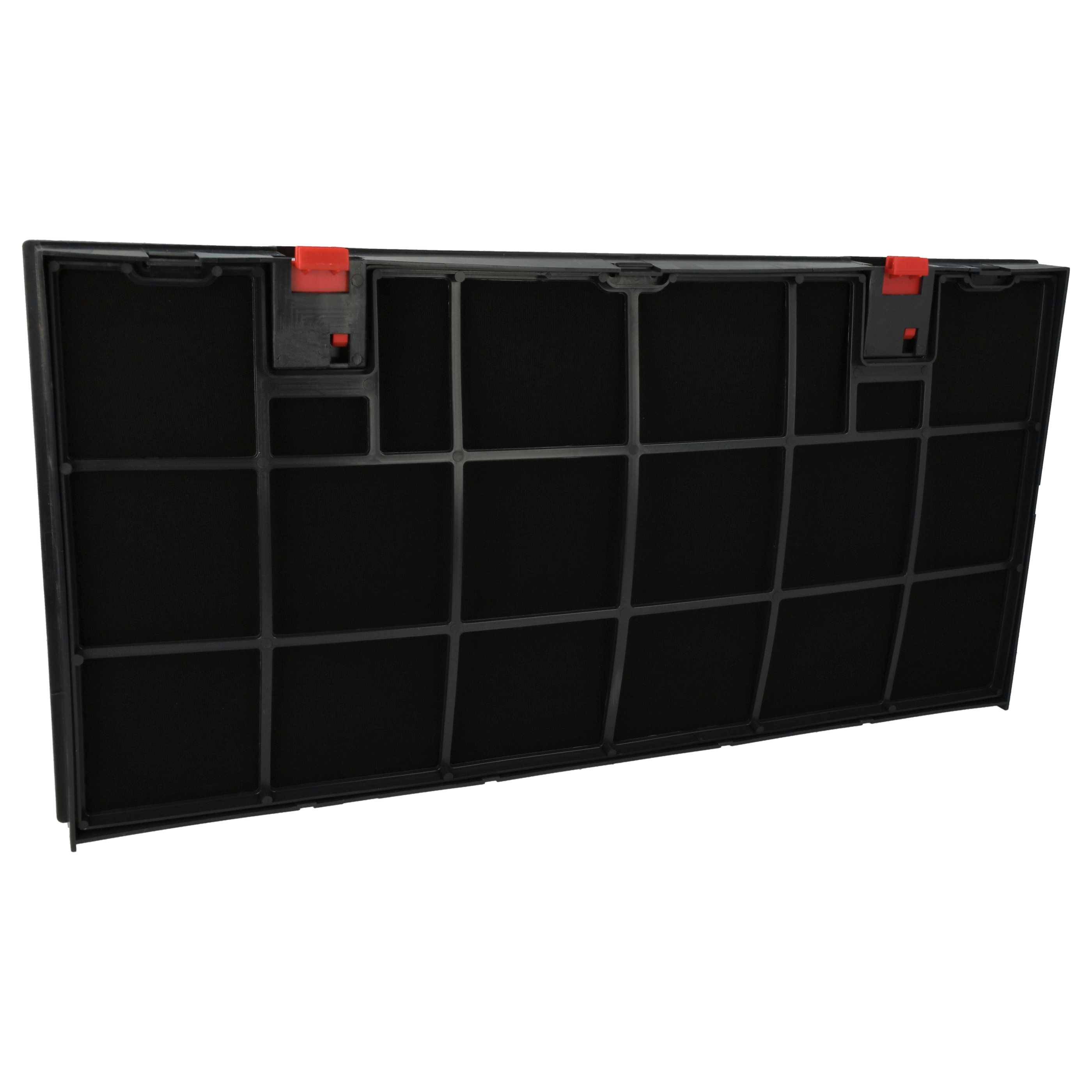 vhbw Aktivkohlefilter kompatibel mit Ikea JDA3930E, JDA3930S, JDA3830E, JDA3830W, JDA5260, JDA5260E, DA5512W, JDA2420W Dunstabzugshaube