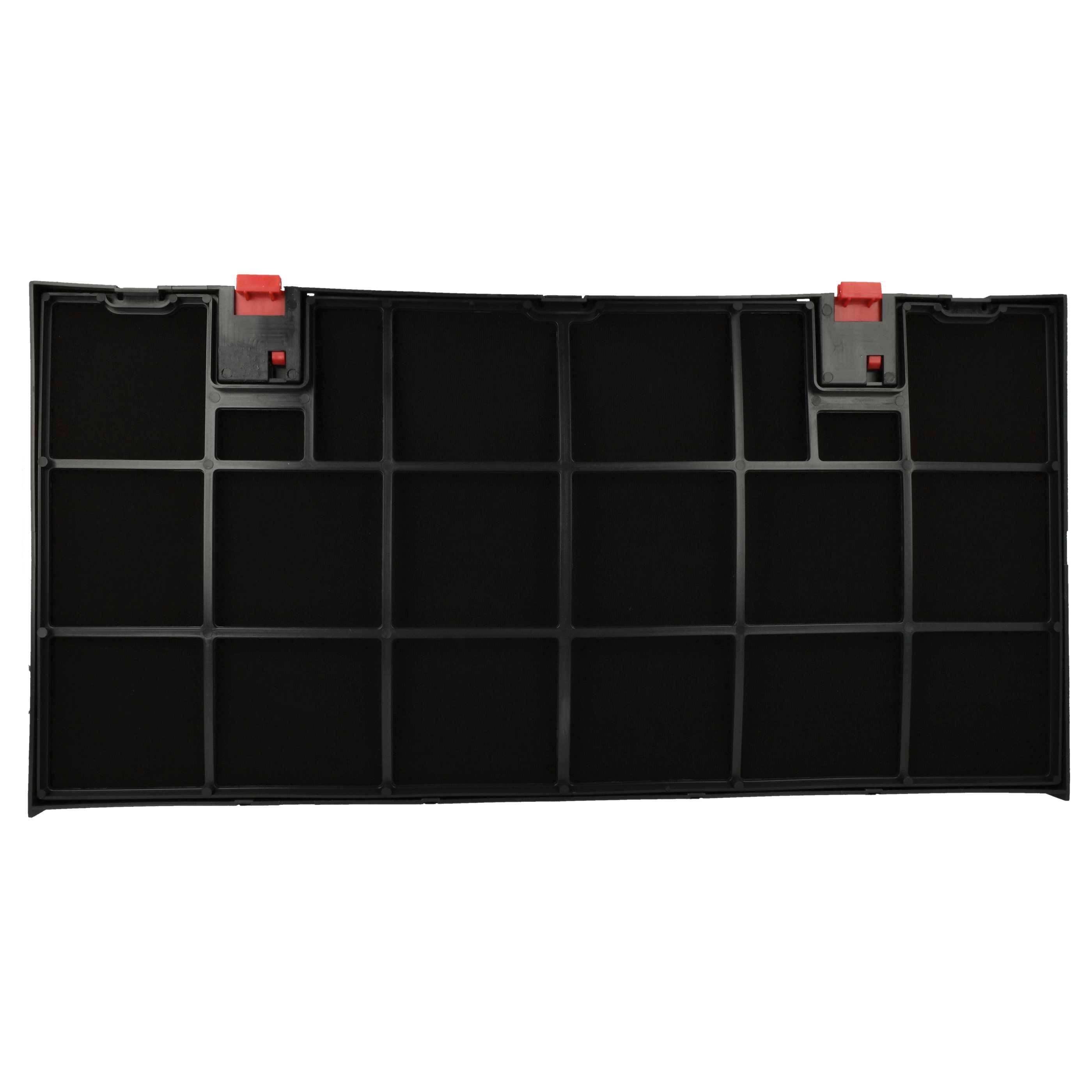 vhbw Aktivkohlefilter kompatibel mit Ikea JDA3930E, JDA3930S, JDA3830E, JDA3830W, JDA5260, JDA5260E, DA5512W, JDA2420W Dunstabzugshaube