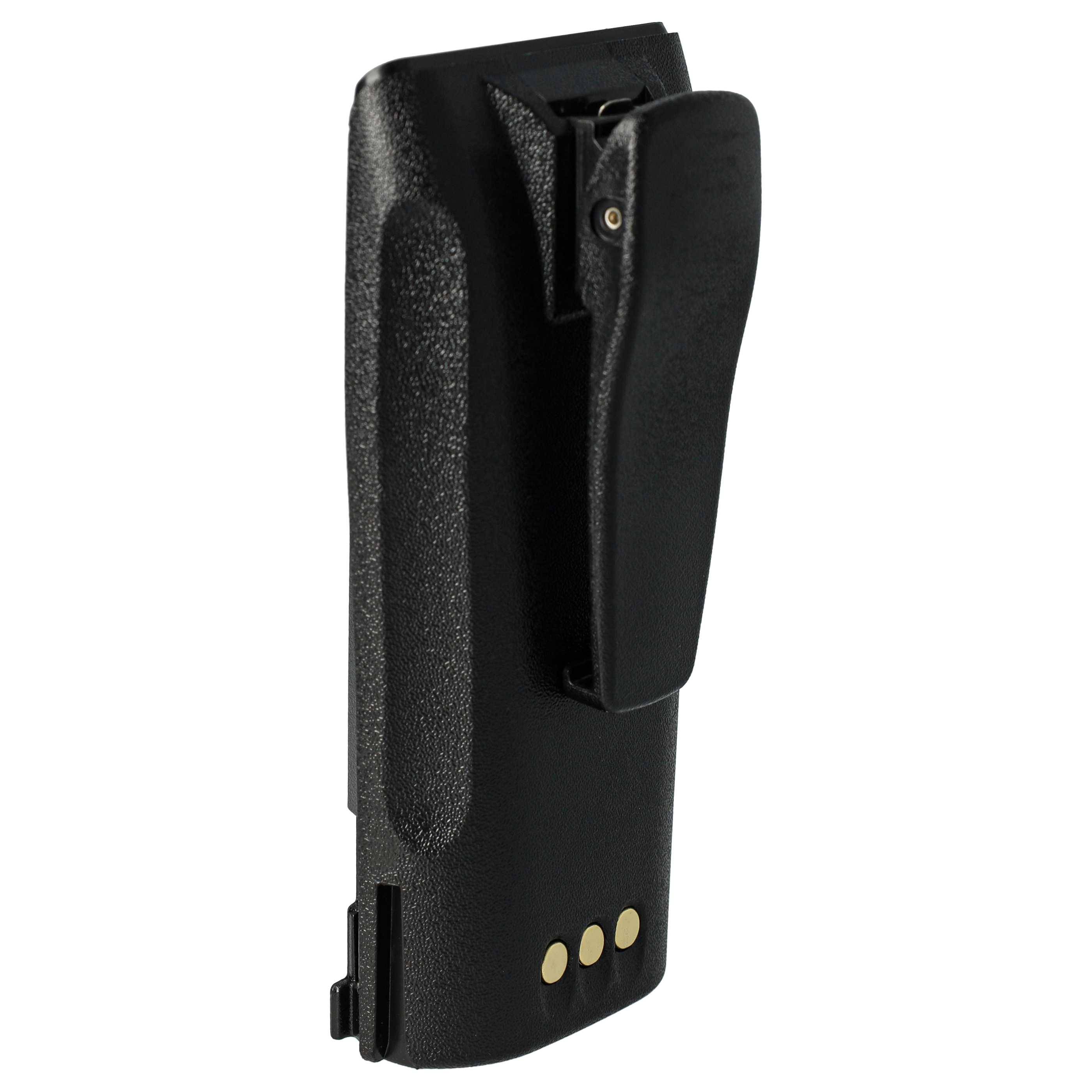 vhbw 2x Akku kompatibel mit Motorola CP200, CP180, CP170, CP160, CP150, CP140, CP040, CP200D Funkgerät, Walkie Talkie (1800 mAh, 7,2 V, NiMH)