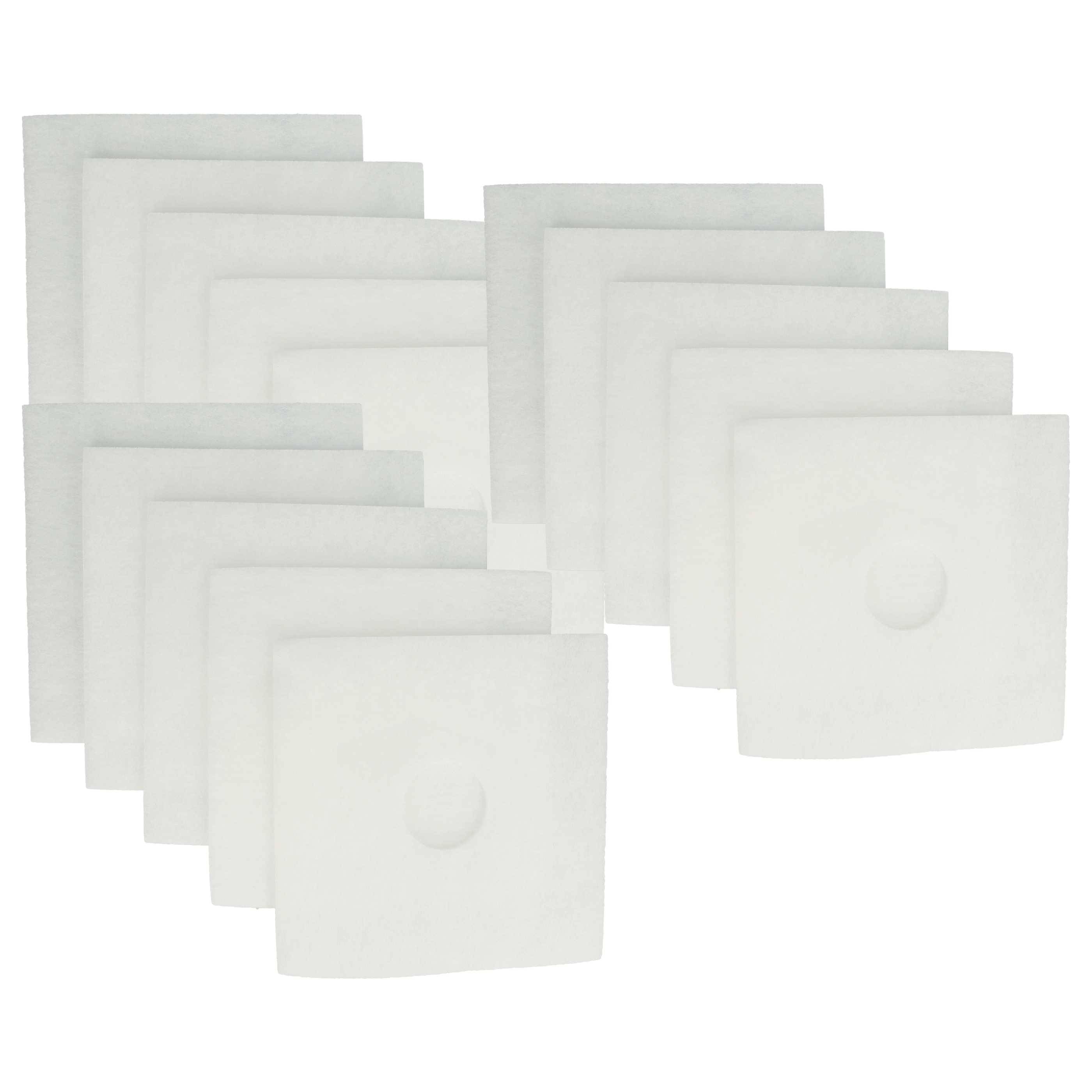 vhbw 15x Luftfilter kompatibel mit Helios ELS-sys GVEZO60/30 | ELS-sys GVEZO60, ELS-UNI VE 100/60, ELS-UNI 100/60 Lüfter, Ventilator, Lüftungsgerät