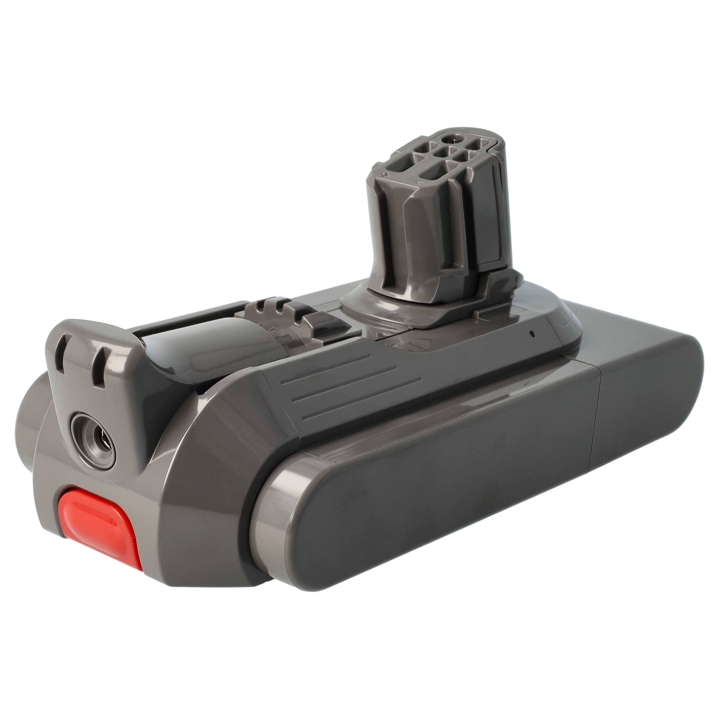 vhbw Akku kompatibel mit Dyson V12 Detect Slim, Detect Slim Extra, Detect Slim Absolute + Staubsauger Grau (2500 mAh, 25,2 V, Li-Ion)