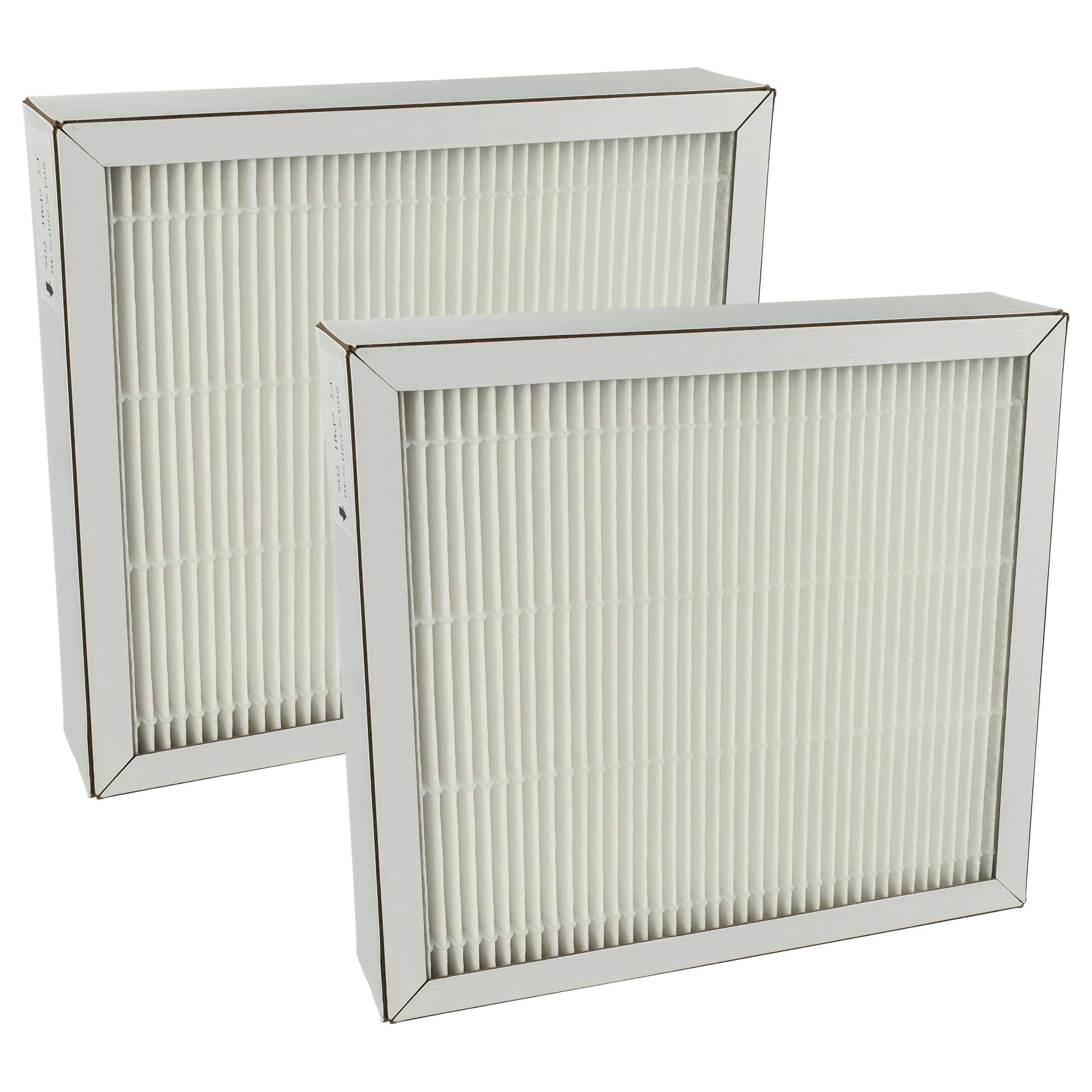 vhbw 2x Luftfilter F7 Ersatz für Pluggit ADFG4F7-160 für Lüfter, Badlüfter, Ventilator, Lüftungsgerät (2x Luftfilter)