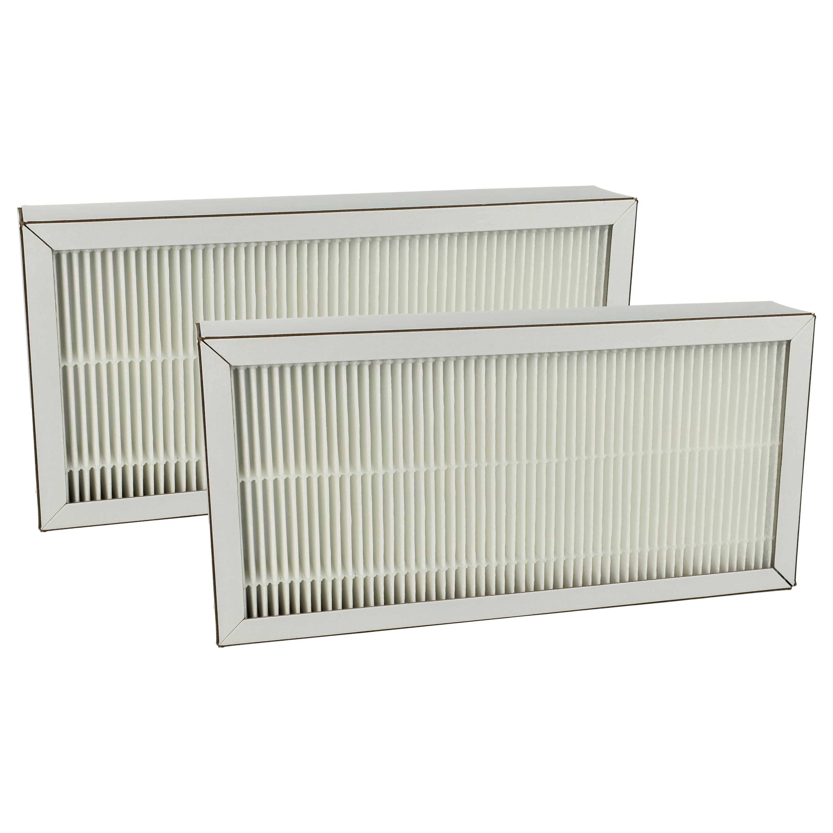 vhbw 2x Luftfilter F7 Ersatz für Pluggit ARFG4F7-150 für Lüfter, Badlüfter, Ventilator, Lüftungsgerät - Weiß