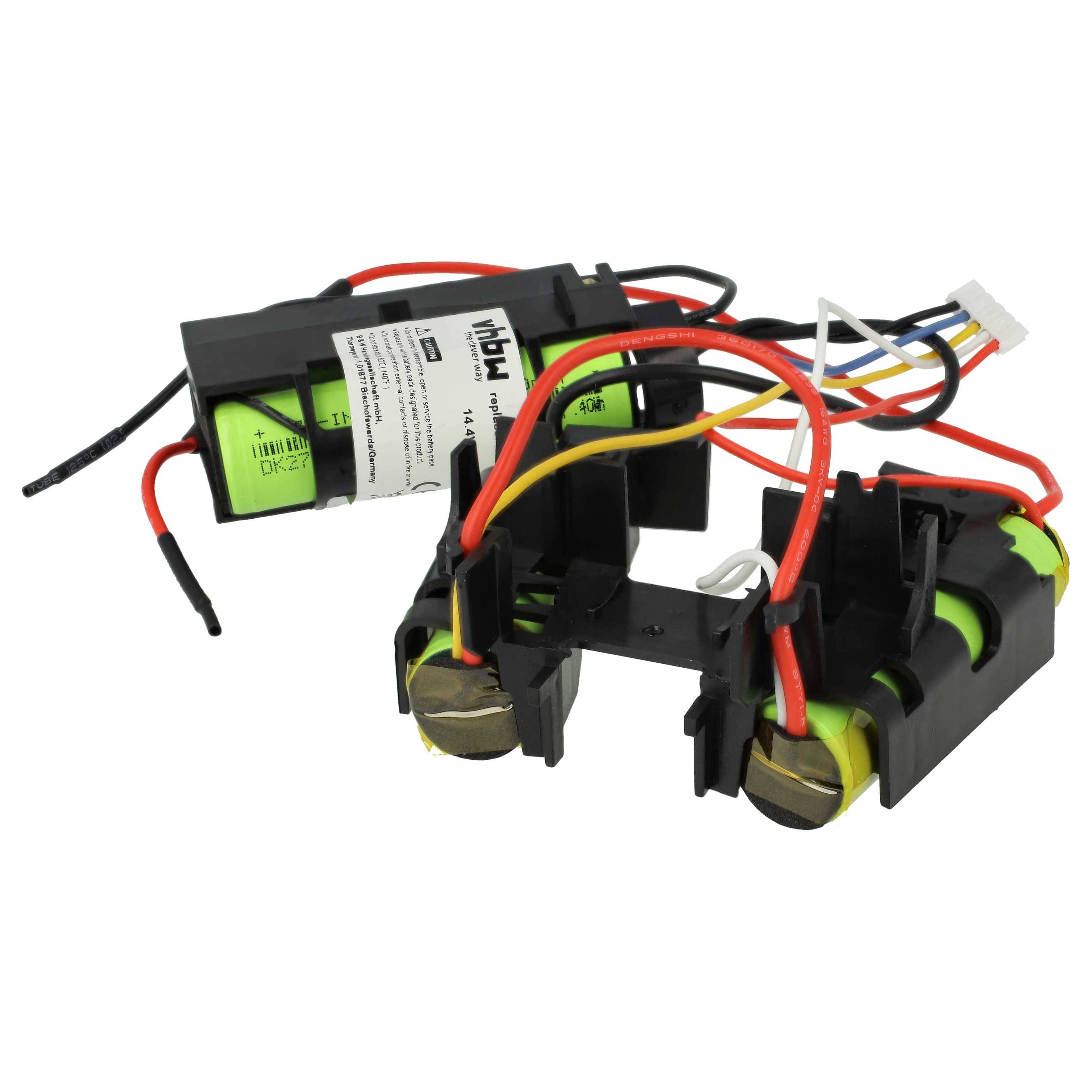 vhbw Akku kompatibel mit AEG CX7-30BM 900940839, 90094083900 Staubsauger (2000 mAh, 14,4 V, Li-Ion)