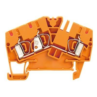 Weidmüller Durchgangsreihenklemme ZDU 4-2/3AN OR